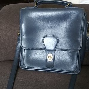 Vintage blue COACH purse